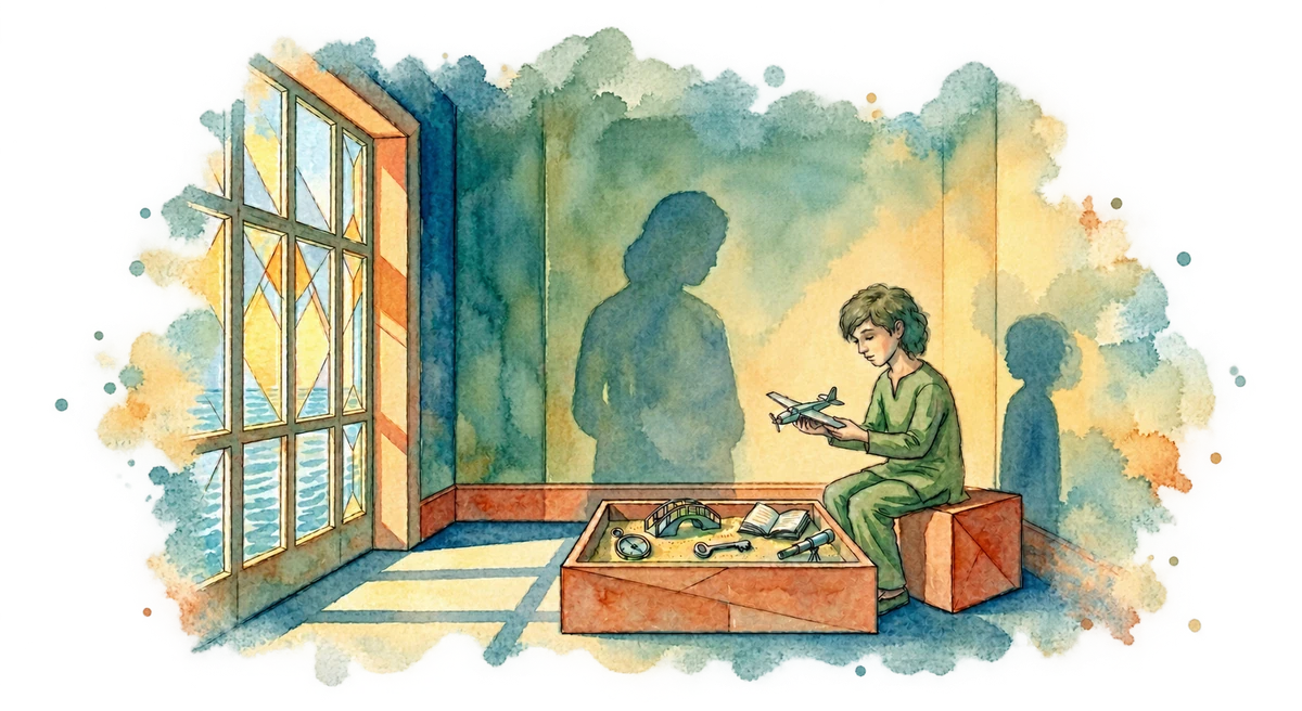 Symbolic artwork for child and teen therapy